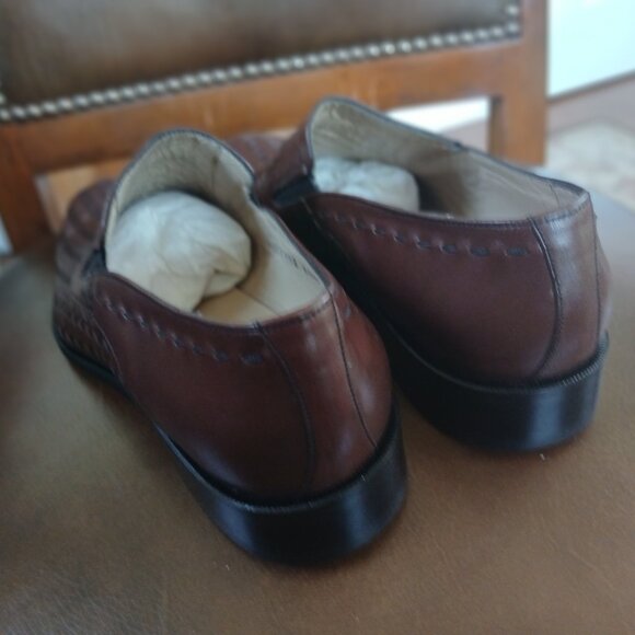 Mens embossed leather formal shoes. - Picture 7 of 8